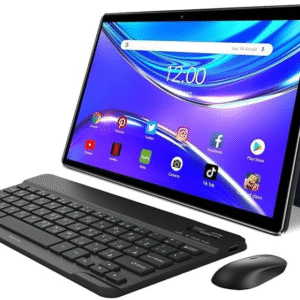 AirTab U25 PRO 10.1 Android 13 Tablet 1TB Storage, 16GB RAM, Quad-Core, Wi-Fi LTE, Dual SIM, Touch Pen & Keyboard, Gold