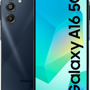 Samsung Galaxy A16 5G (Blue Black) 6GB RAM, 128GB Storage, 50MP Triple Camera, Super AMOLED Display, IP54, 5000mAh Battery, Tap & Pay